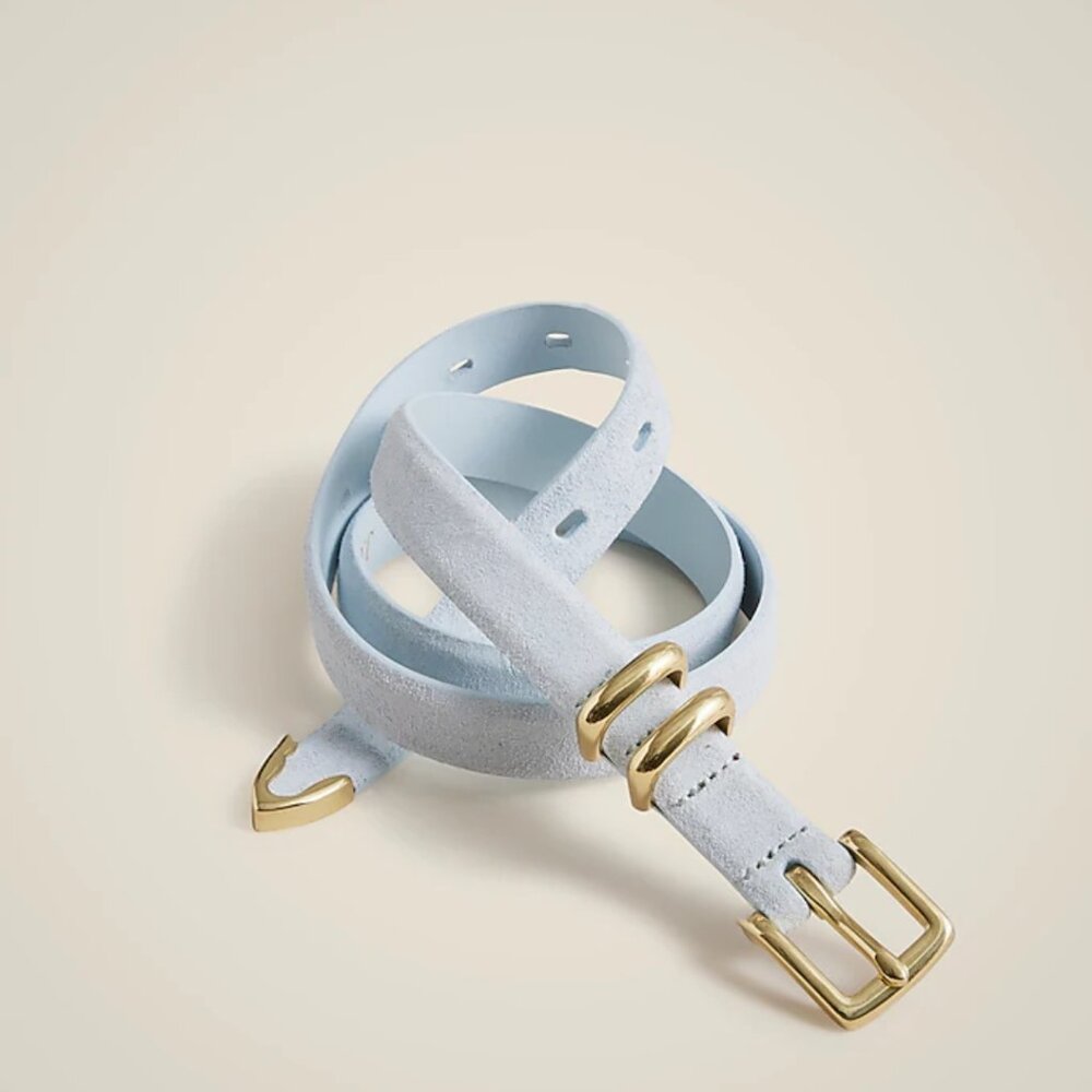 ISO Looking for J. Crew thin suede belt in edgewater size xs